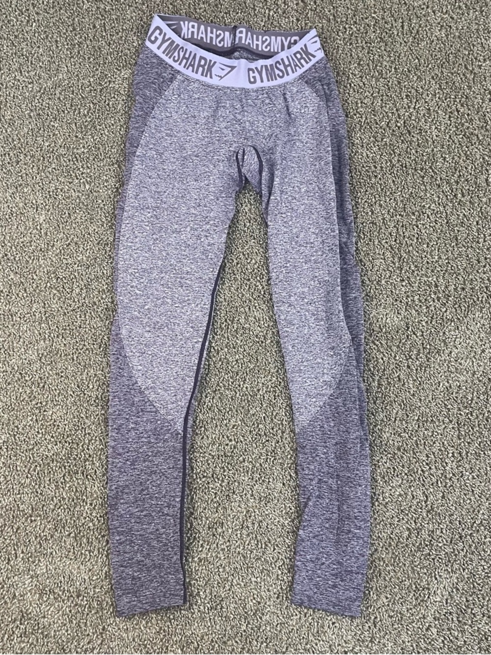 Gymshark Flex High Waisted Leggings Purple Contour Women’s Size Small Workout